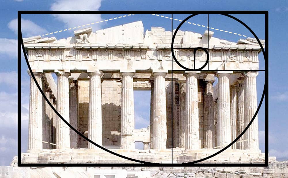 parthenon golden ratio